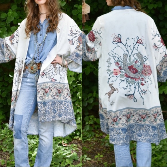 Tasha Polizzi Allister Duster; size M - Picture 1 of 13